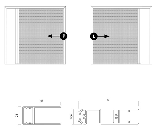 Značilnosti of DEORA Pleated Door Mosquito Net